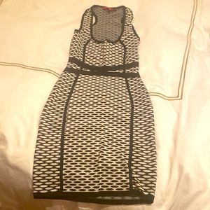 WOW COUTURE little black & white dress